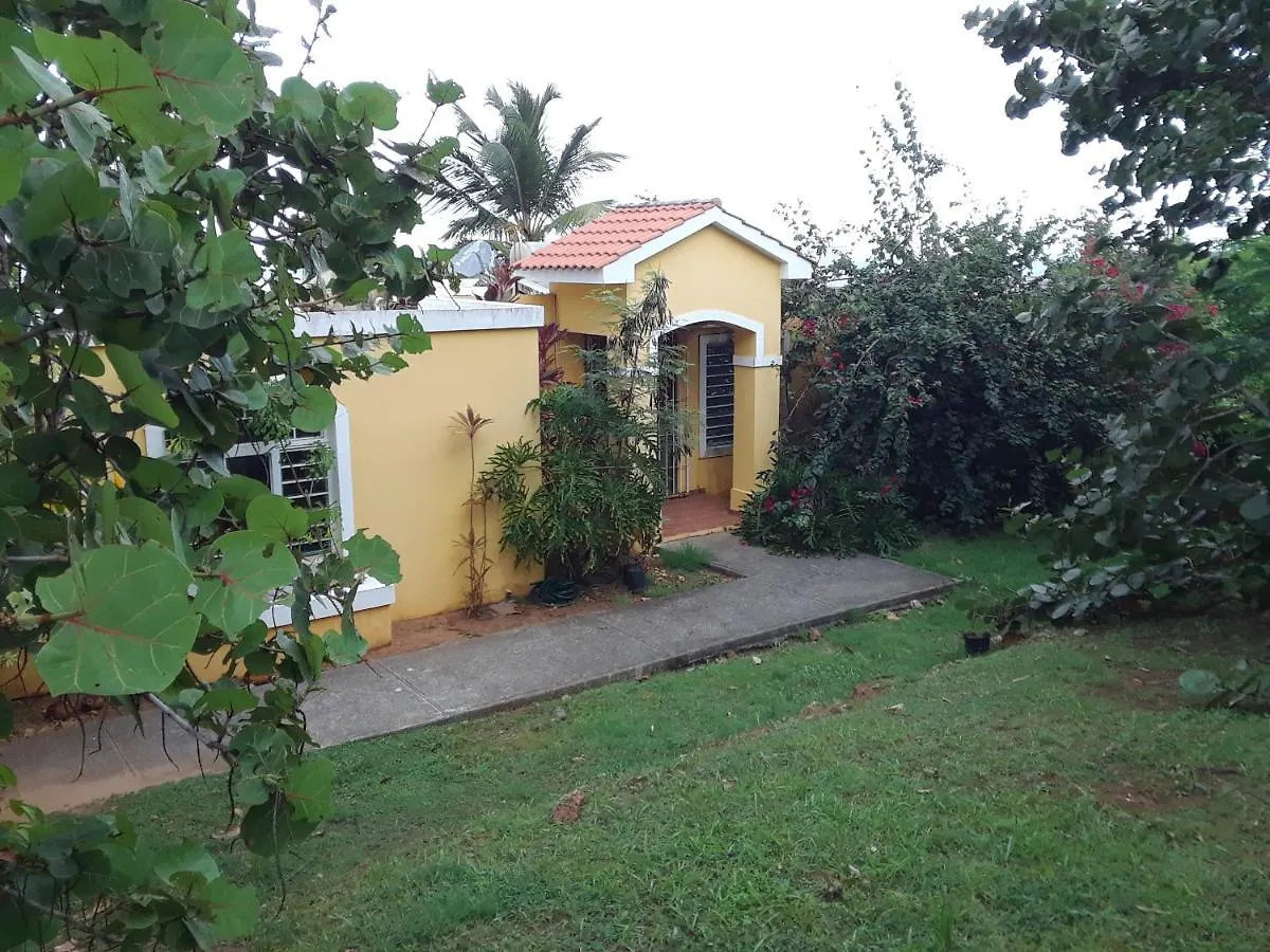The Yellow House: Fully Equipped, Spectacular Beach View Villa Manati