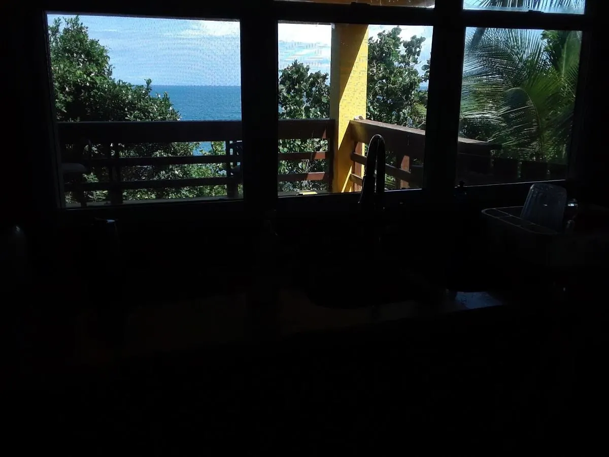 The Yellow House: Fully Equipped, Spectacular Beach View Villa Manati